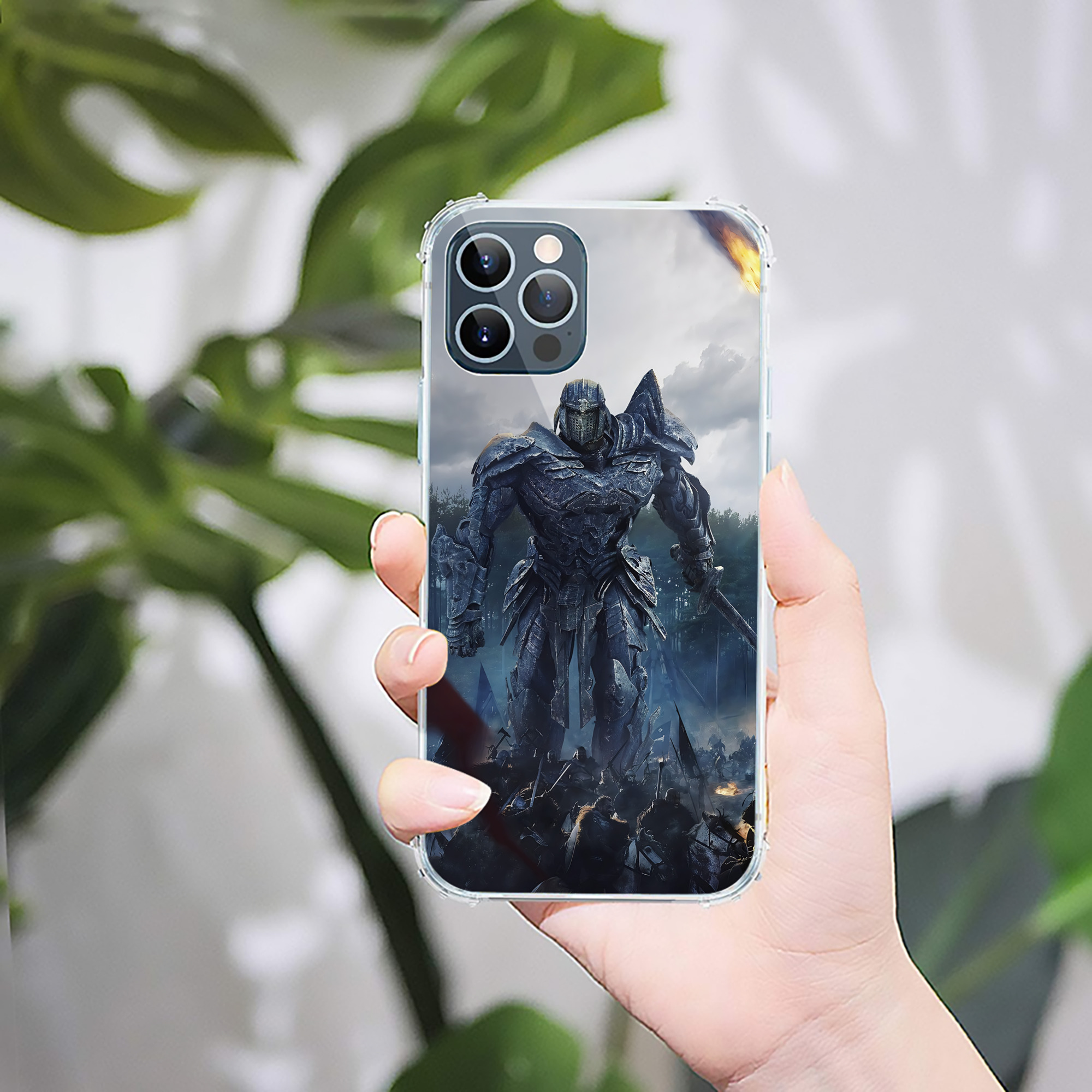 （画像用） Transformers トランスフォーマー 【iPhone 12シリーズ対応】透明スマホケース（クリアソフトケース）
